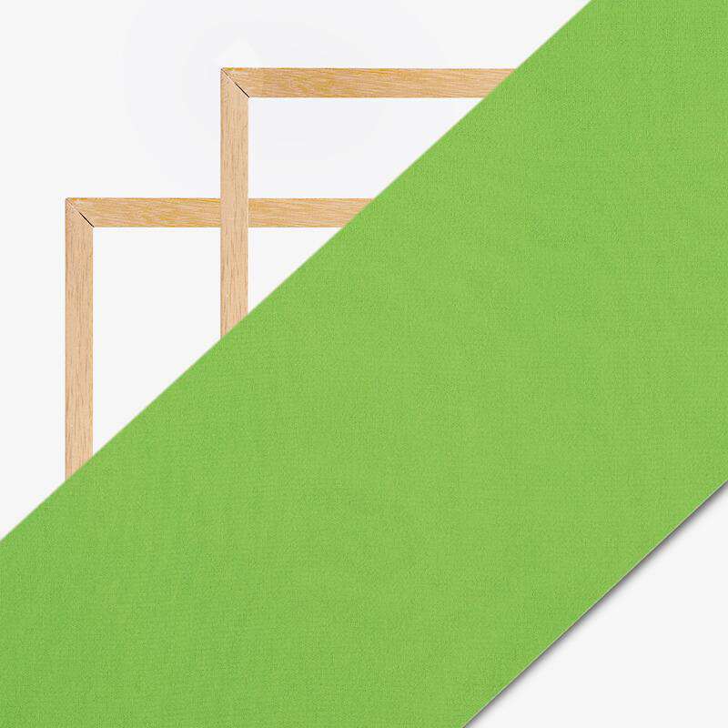 Parrot Green Plain Georgette Fabric - Fabcurate