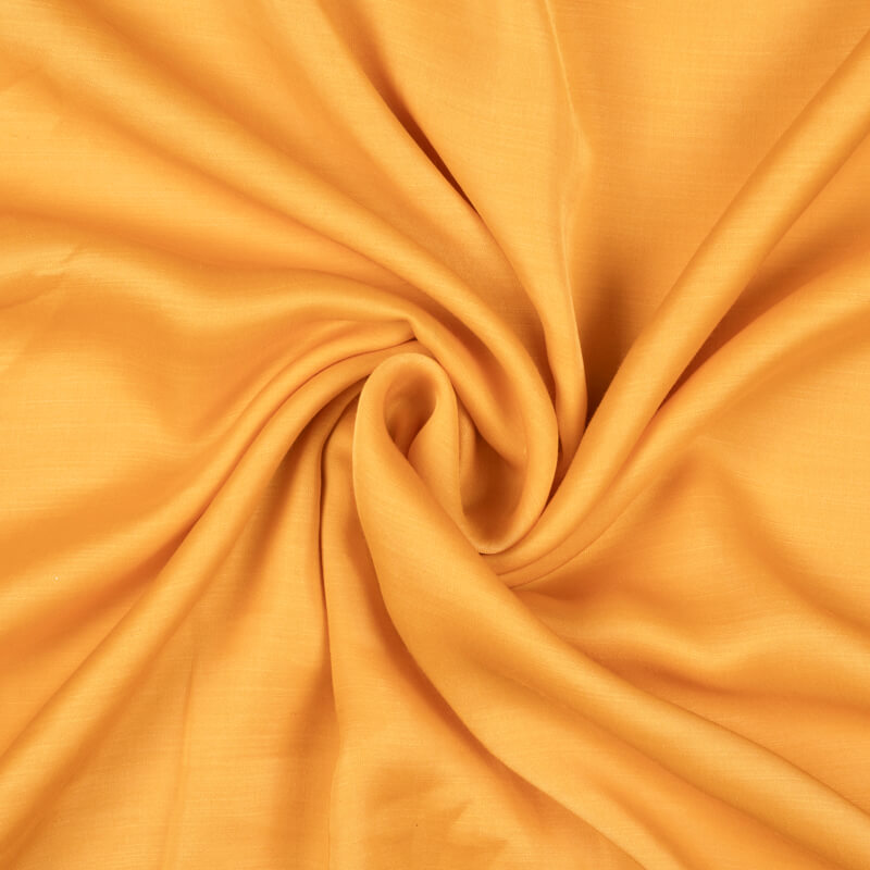 Royal Yellow Plain Modal Satin Fabric