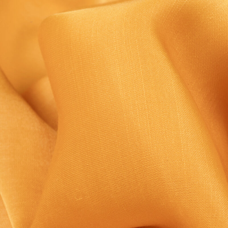 Royal Yellow Plain Modal Satin Fabric