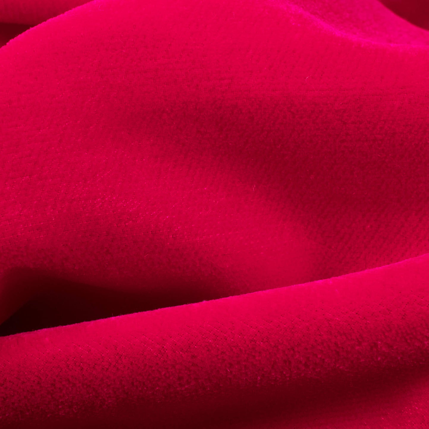 Pink Plain Export Quality Micro Velvet Fabric