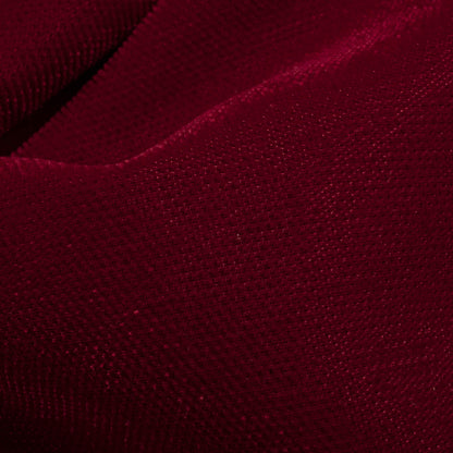 Maroon Plain Export Quality Micro Velvet Fabric