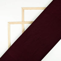 Maroon Plain Export Quality Dual Tone Micro Velvet Fabric