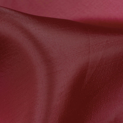 Dark Maroon Plain Premium Organza Silk Fabric - Fabcurate