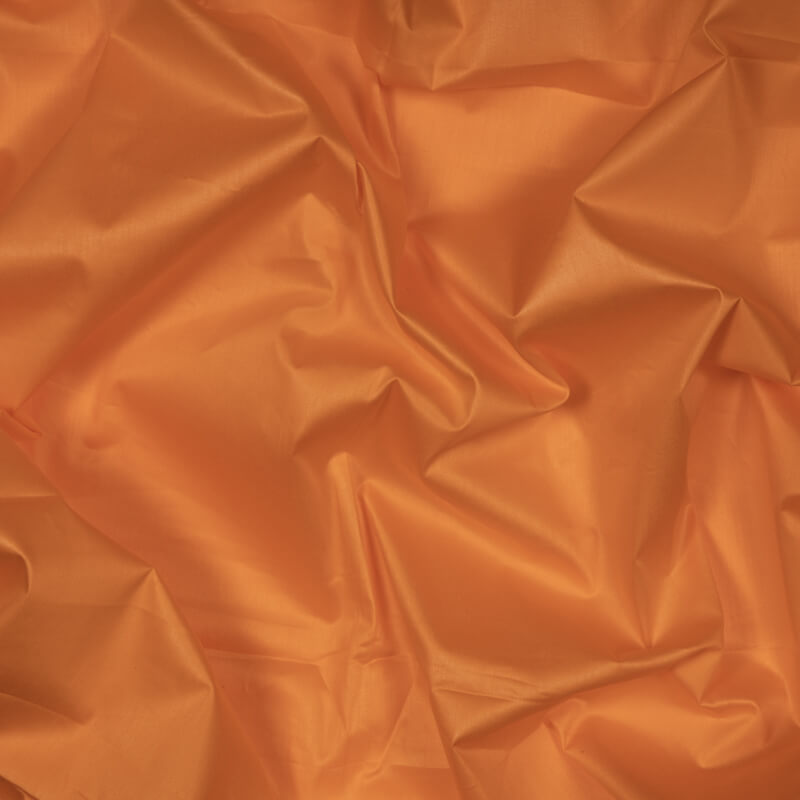 Light Orange Plain Glazed Cotton Fabric - Fabcurate