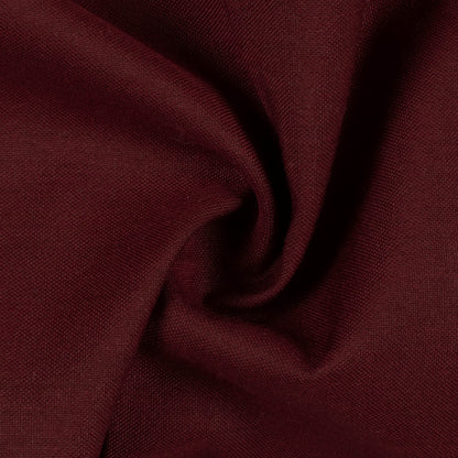 Maroon Plain Poly Poplin Premium Shirting Fabric (Width 58 Inches)