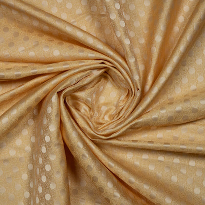 Black Floral Design On Satin Fabric