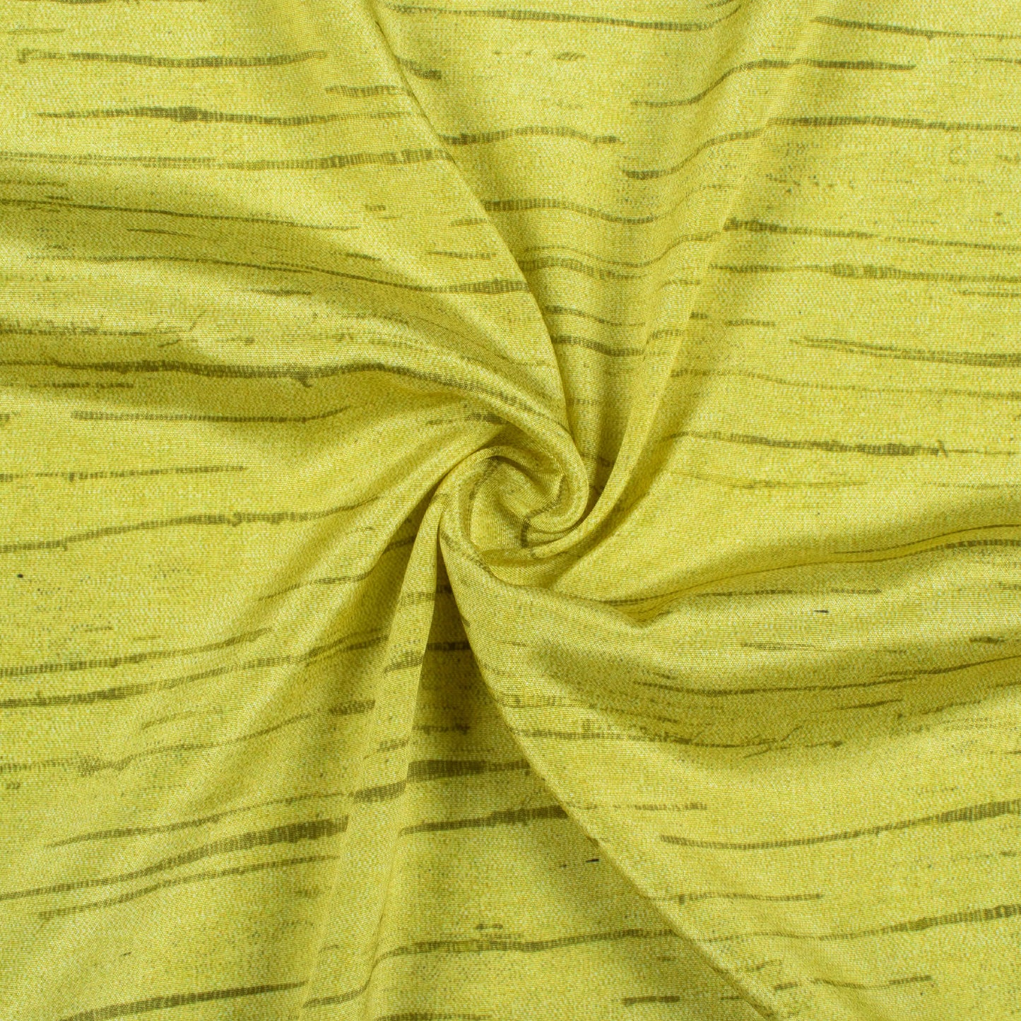 Moss Green Textured Pattern Digital Print Crepe Silk Fabric