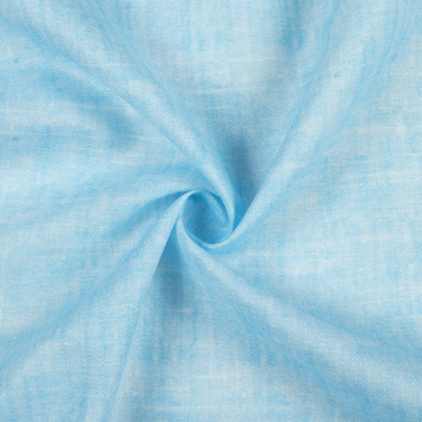 Light Blue Texture Pattern Digital Print Poly Cambric Fabric
