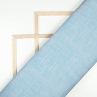 Light Blue Texture Pattern Digital Print Poly Cambric Fabric