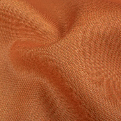 Ochre Orange Ombre Pattern Digital Print Poly Cambric Fabric