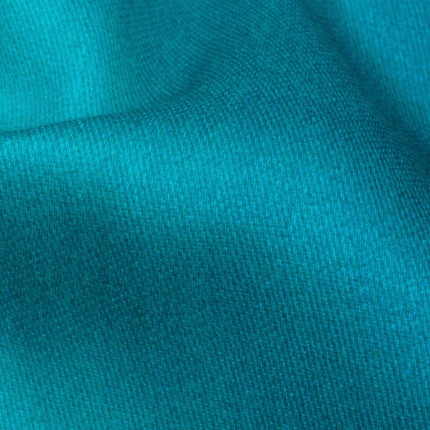 Azure Blue And Tea Green Ombre Pattern Digital Print Poly Glazed Cotton Fabric