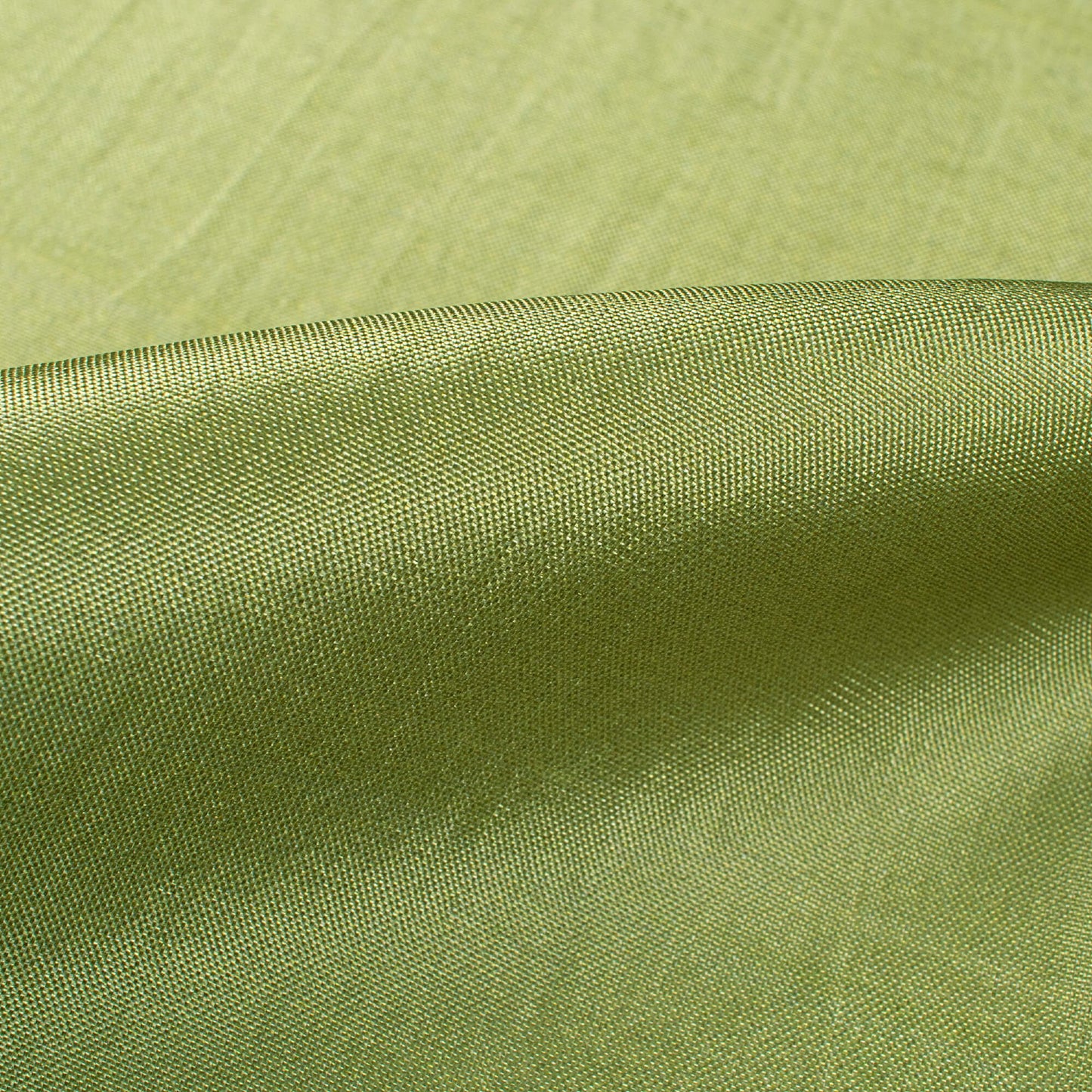 Moss Green Texture Pattern Digital Print Viscose Uppada Silk Fabric