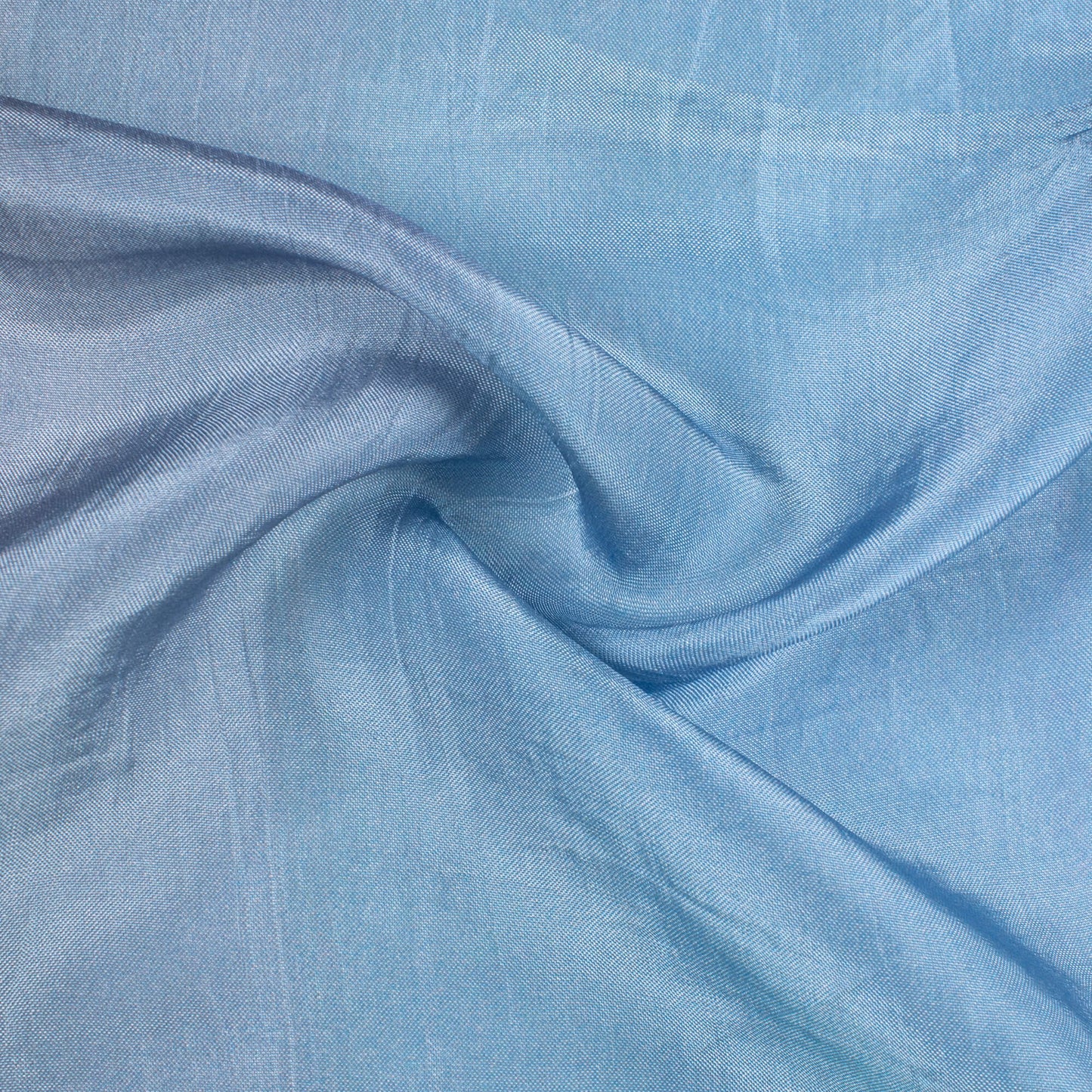 Baby Blue And Rhino Grey Ombre Pattern Digital Print Viscose Uppada Silk Fabric