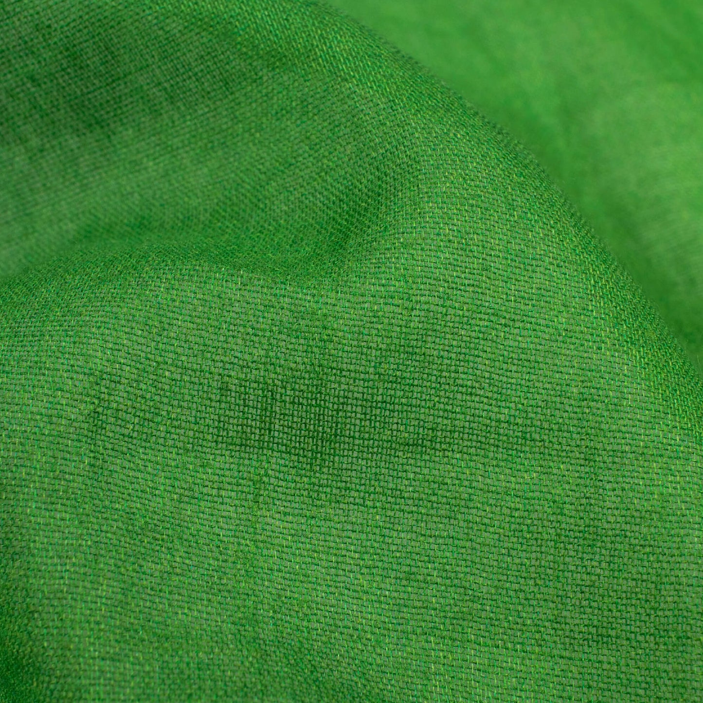 Green Ombre Pattern Digital Print Poly Cambric Fabric