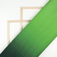 Green Ombre Pattern Digital Print Poly Cambric Fabric