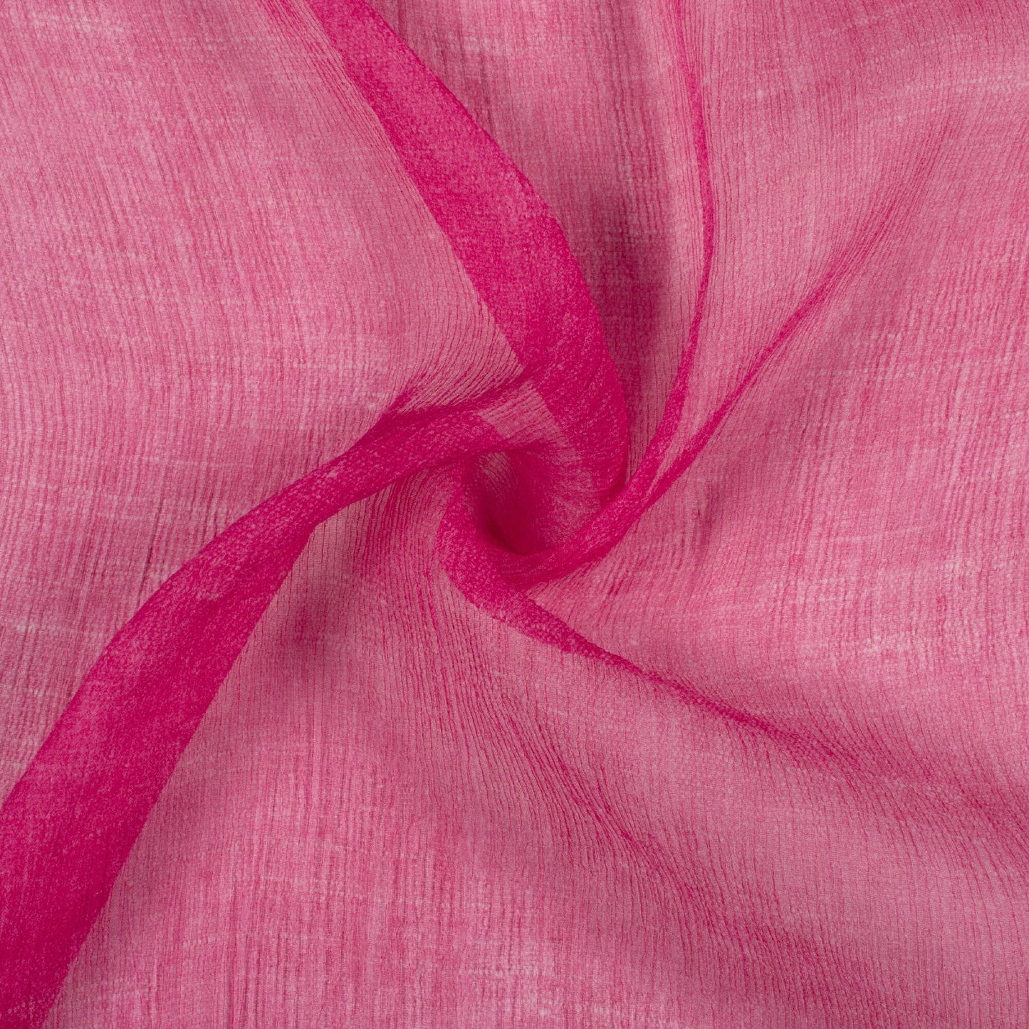 Dark Pink Texture Pattern Digital Print Bemberg Chiffon Fabric
