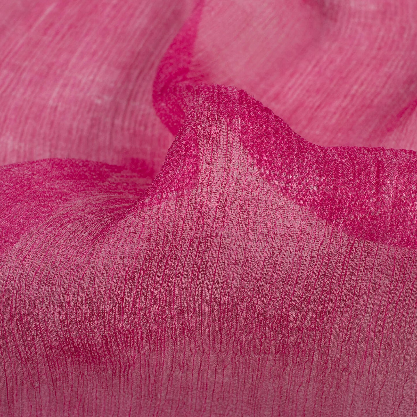 Dark Pink Texture Pattern Digital Print Bemberg Chiffon Fabric