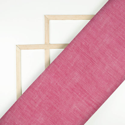 Dark Pink Texture Pattern Digital Print Bemberg Chiffon Fabric