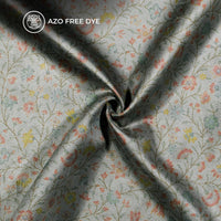 Leafage Printed Deluxe Suede Fabric