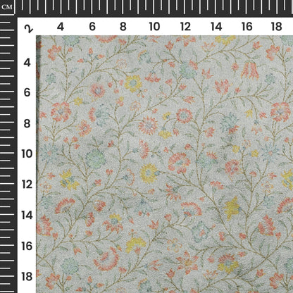 Leafage Printed Deluxe Suede Fabric