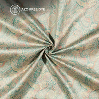 Paisley Printed Deluxe Suede Fabric