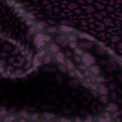 Wine Purple Abstract Printed Exclusive Shirting Fabric