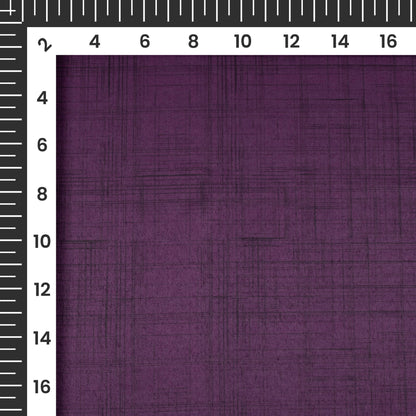 Wine Purple Textured Printed Exclusive Shirting Fabric