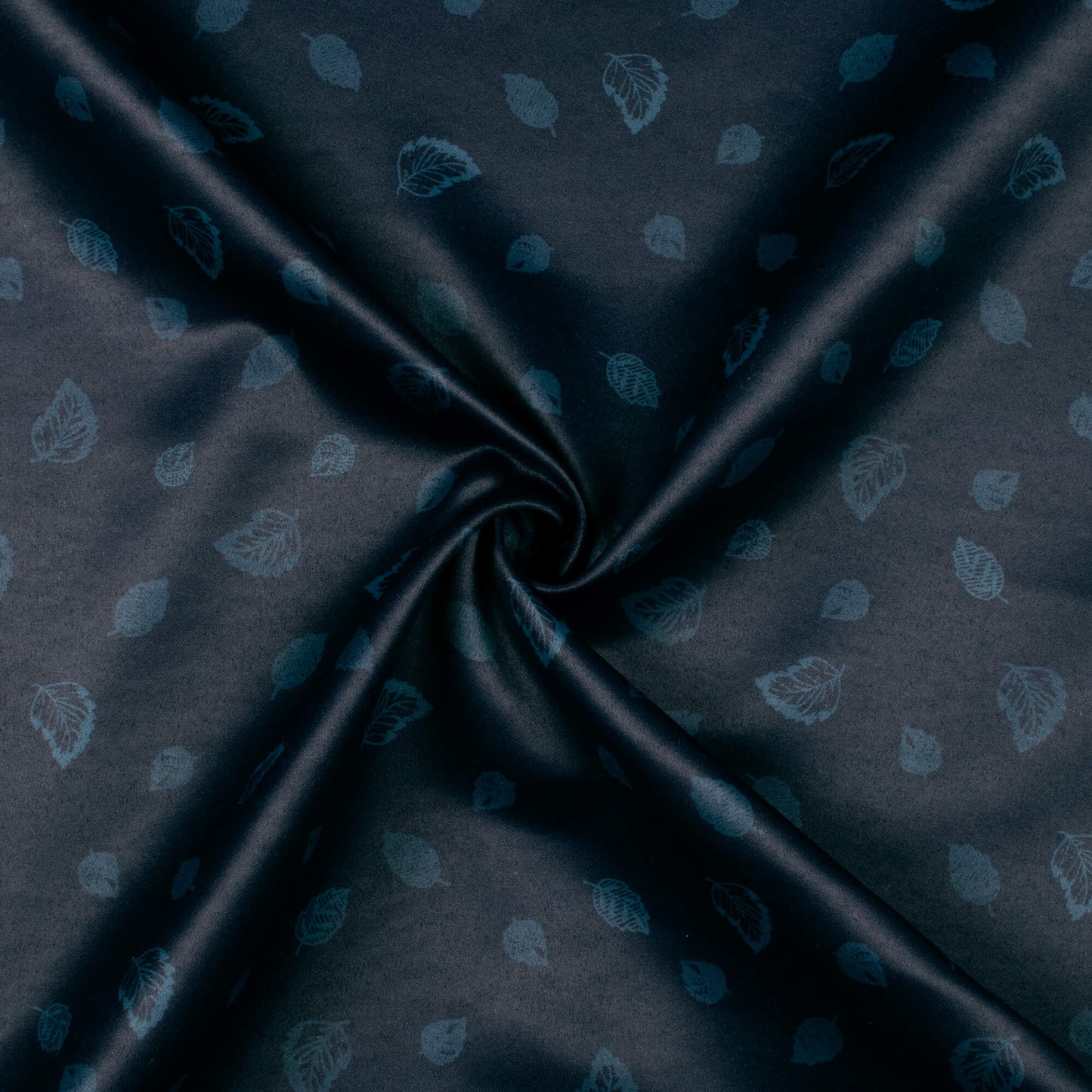 Cerulean Blue Floral Printed Exclusive Shirting Fabric