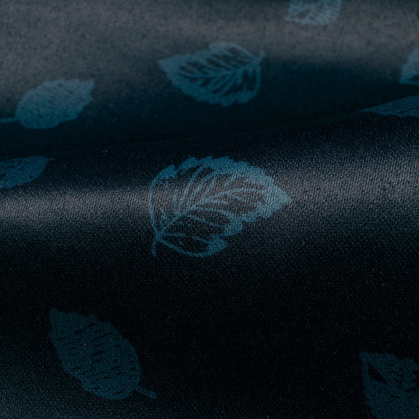 Cerulean Blue Floral Printed Exclusive Shirting Fabric