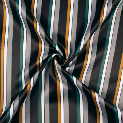 BlackAnd GreyPrinted Exclusive Shirting Fabric