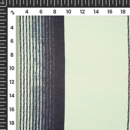 Baby BluePrinted Exclusive Shirting Fabric