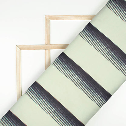 Baby BluePrinted Exclusive Shirting Fabric