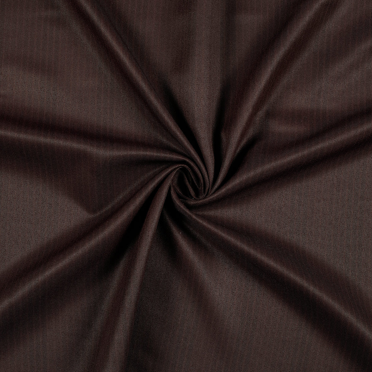 Dark Brown Stripes Printed Luxury Suiting Fabric