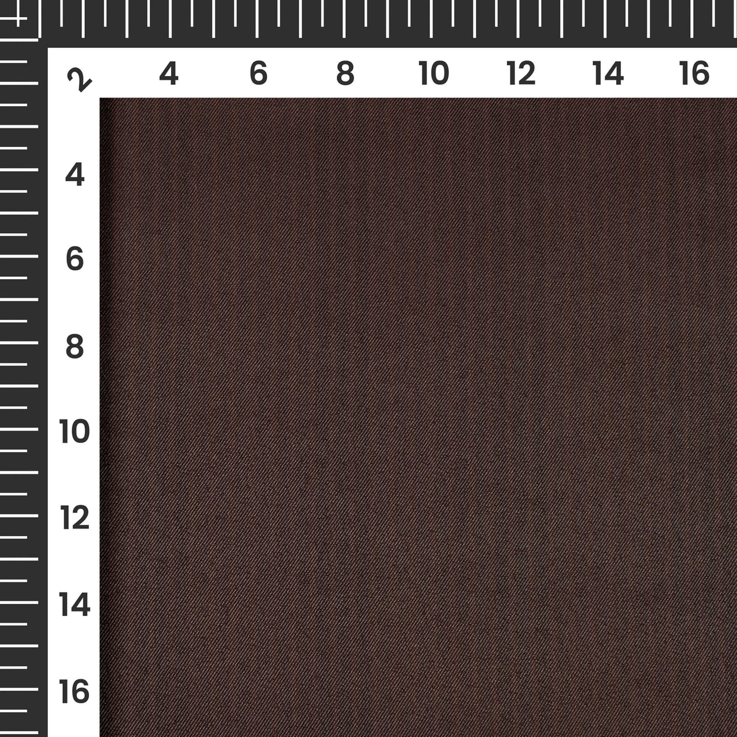 Dark Brown Stripes Printed Luxury Suiting Fabric