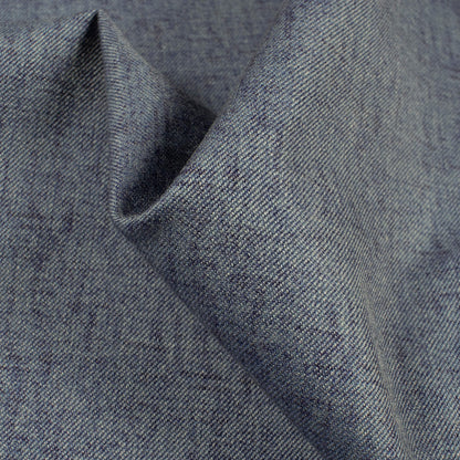 Slate Blue Texrture Printed Luxury Suiting Fabric