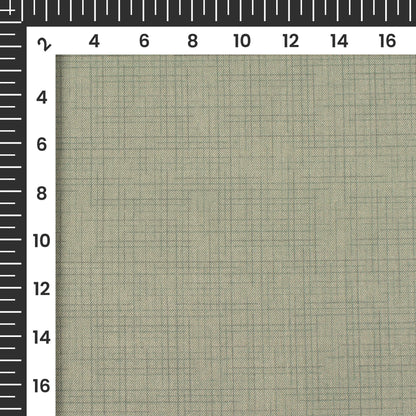 Laurel Green Checks Printed Luxury Suiting Fabric