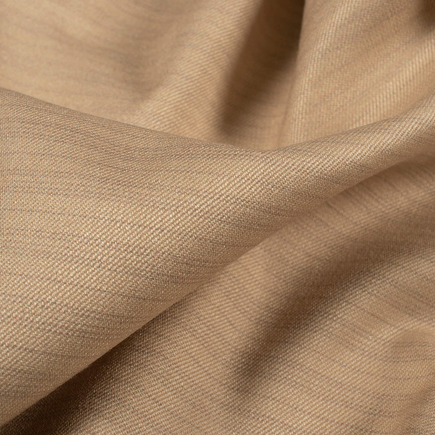 Pastel Brown Stripes Printed Luxury Suiting Fabric