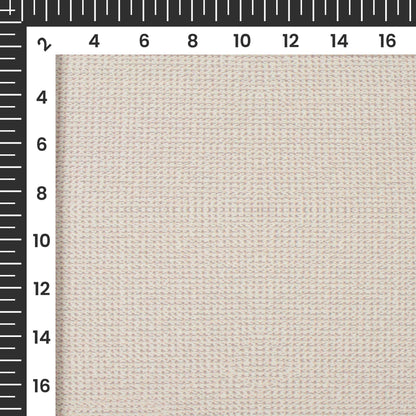 Off White Texture Printed Luxury Suiting Fabric