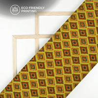 Lime Green Bandhanii Digital Print Chiffon Sparkle Fabric