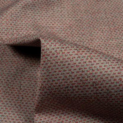 Red Texture Printed Luxury Suiting Fabric