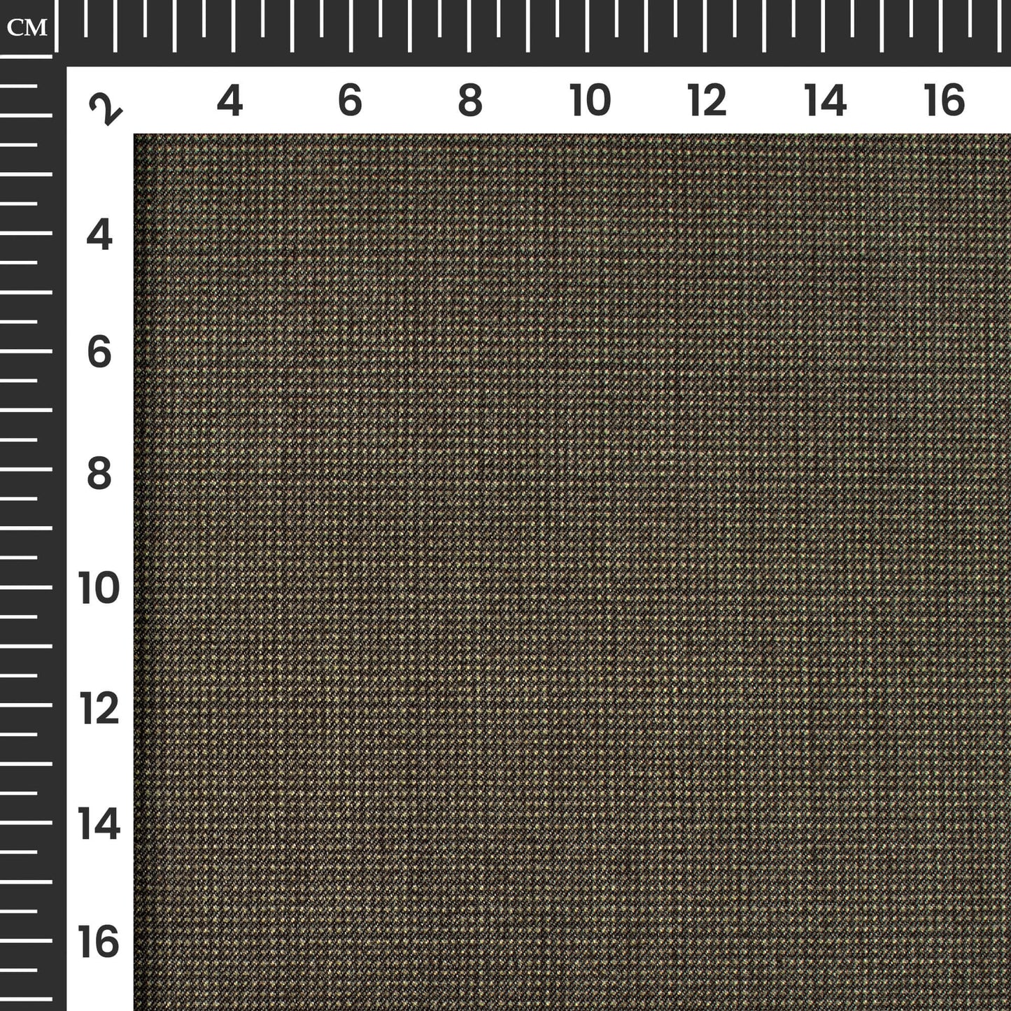 Black Texture Printed Luxury Suiting Fabric