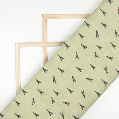 TrendyEiffel Tower Printed Exclusive Shirting Fabric