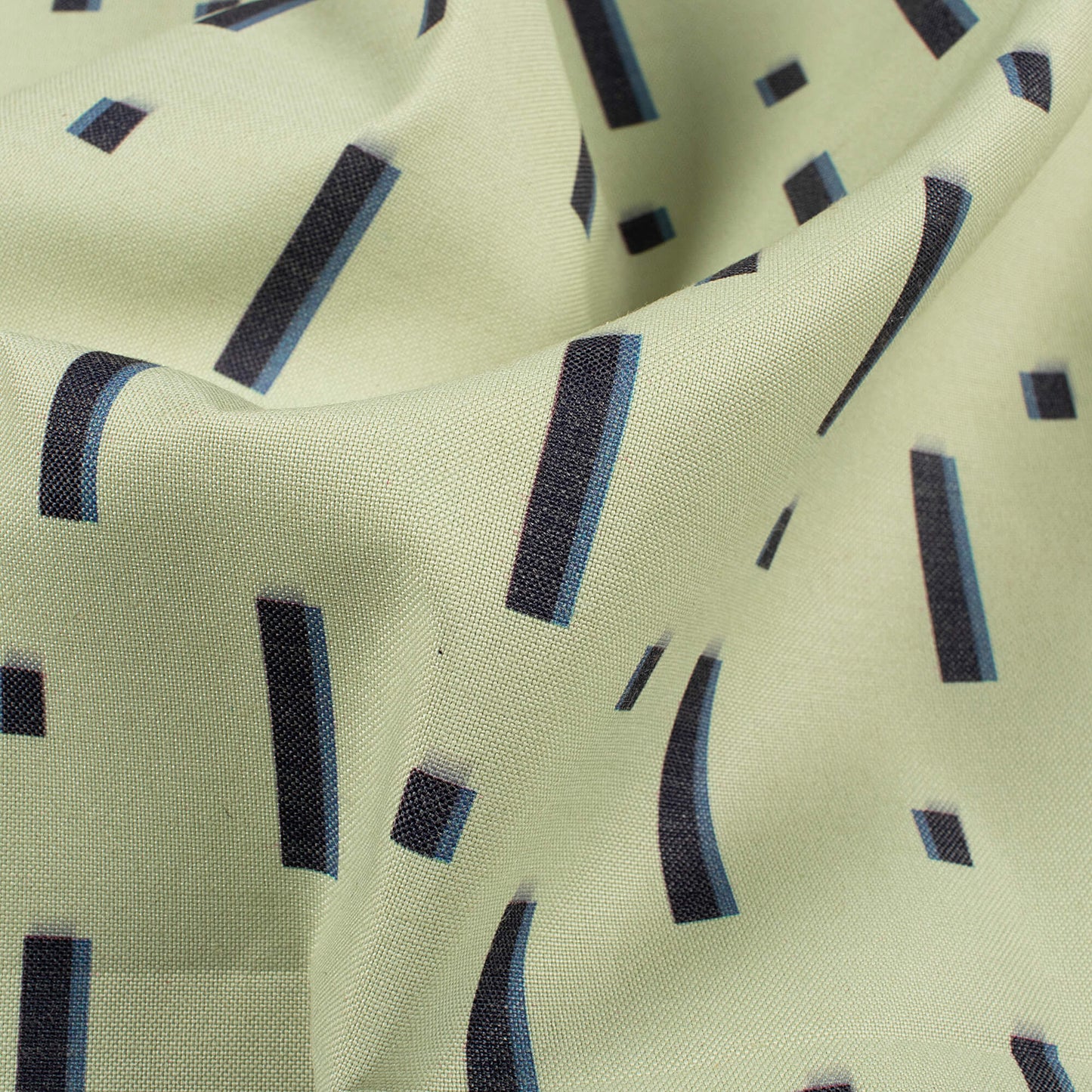 Abstract Lines Printed Exclusive Shirting Fabric