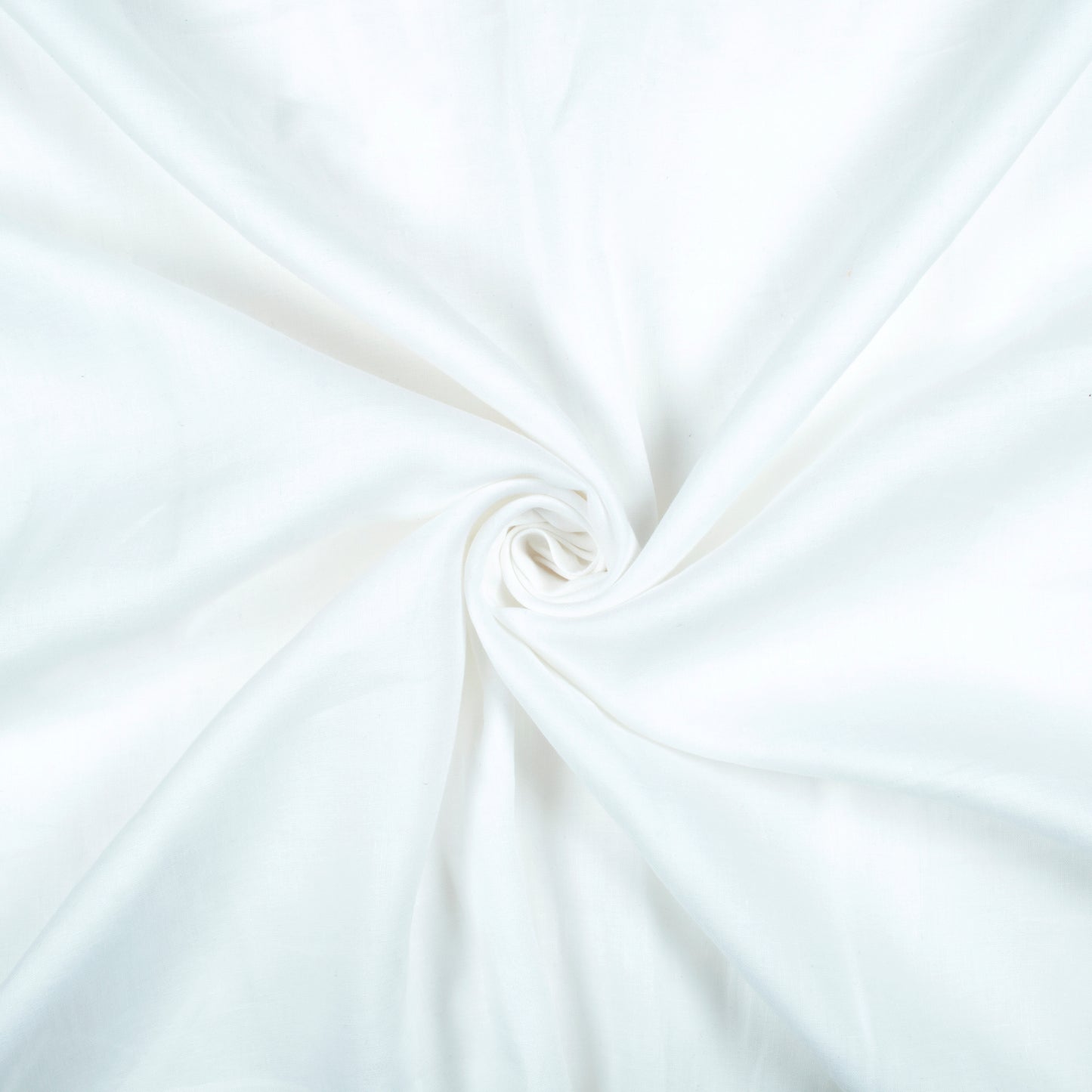 Premium White Plain Dyeable Swiss Linen Fabric (Width 58 Inches)