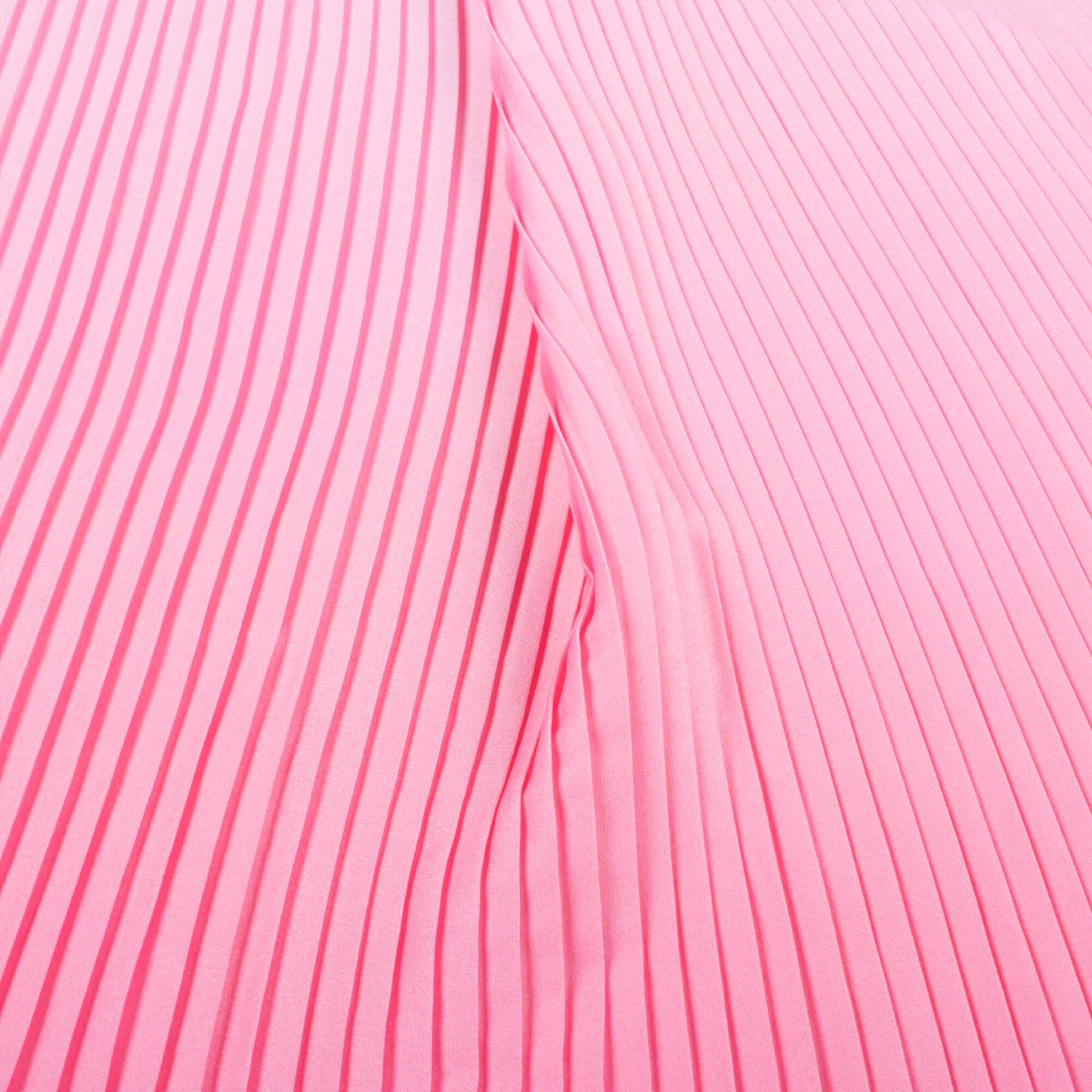 Pink Ombre Pattern Digital Print American Crepe Pleated Fabric
