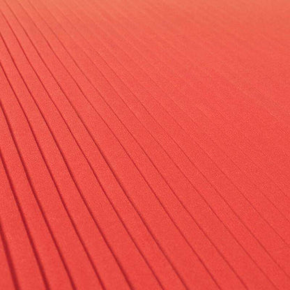 Orange And Beige Ombre Pattern Digital Print American Crepe Pleated Fabric