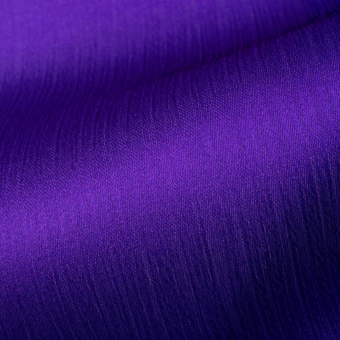 Navy Blue And Violet Purple Ombre Pattern Digital Print Chiffon Satin Fabric - Fabcurate