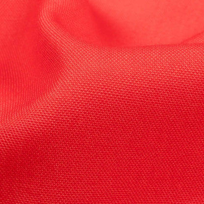 Candy Apple Red And Off White Ombre Pattern Digital Print Rayon Fabric - Fabcurate