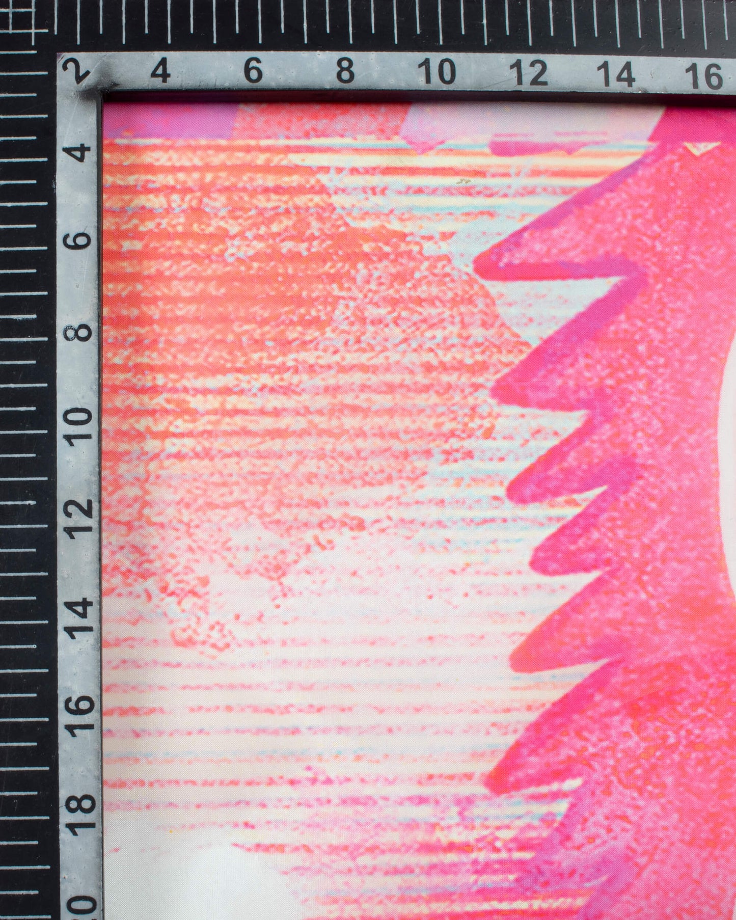 Pink And Marron Traditional Pattern Digital Print Organza Satin Dupatta With Tassels