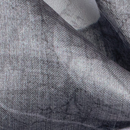 Grey And White Geometric Pattern Digital Print Premium Lush Satin Fabric